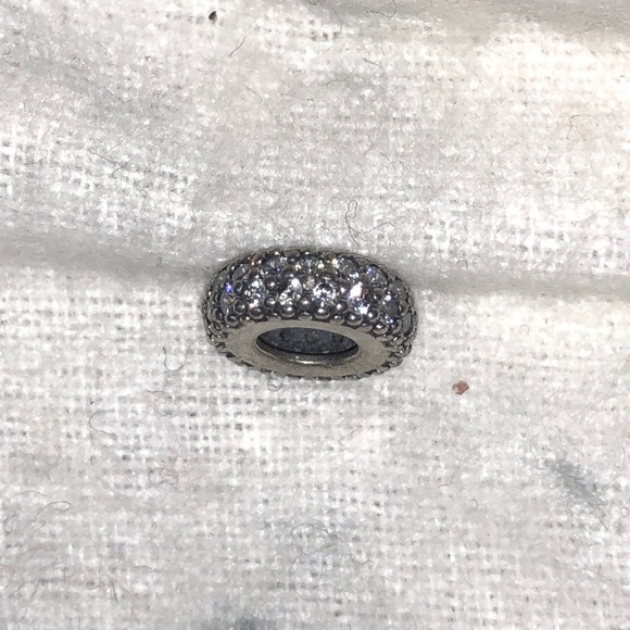 Pandora charm- silver spacer - Picture 1 of 1